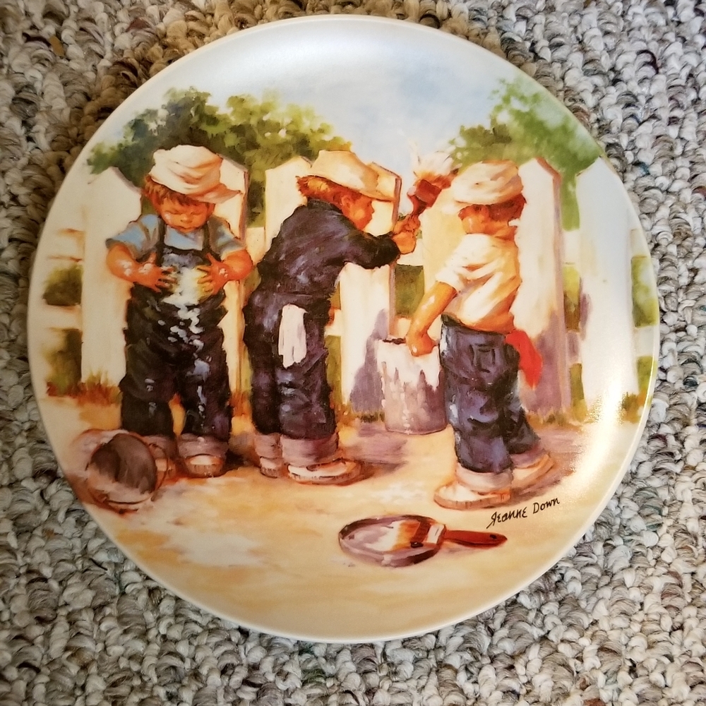 "A Coat of Paint" plate